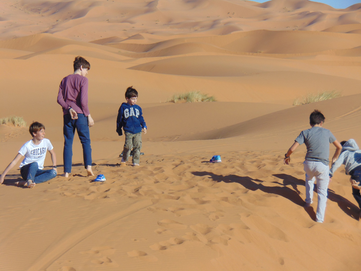 Travelling with children to Morocco