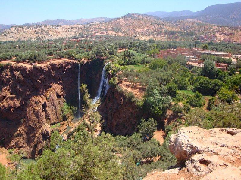 Marrakech to Ouzoud Waterfalls