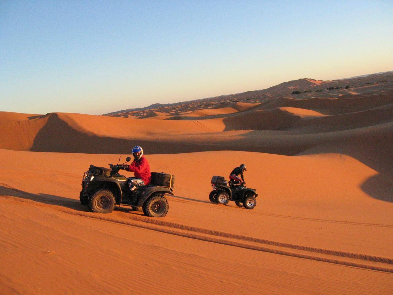 days from marrakech to desert,Desert Morocco, Ouarzazate ait ben haddou,Quad and bike in Erg Chebbi Merzouga