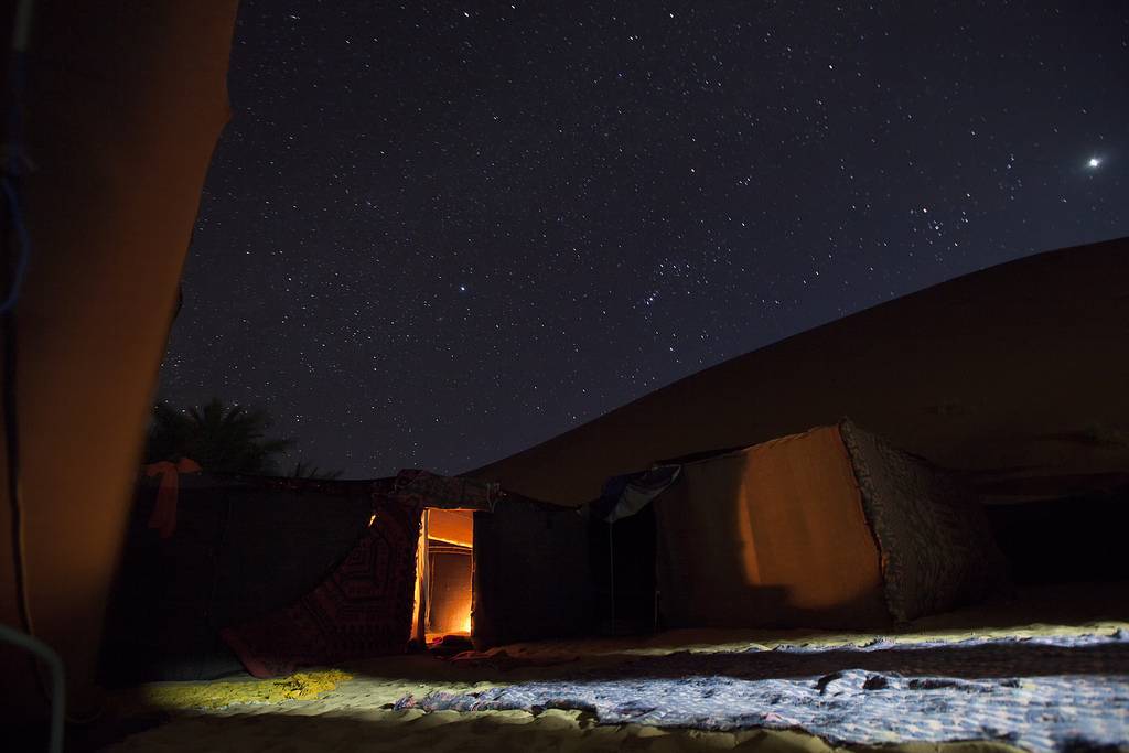 Night Desert Camp,days from marrakech to desert