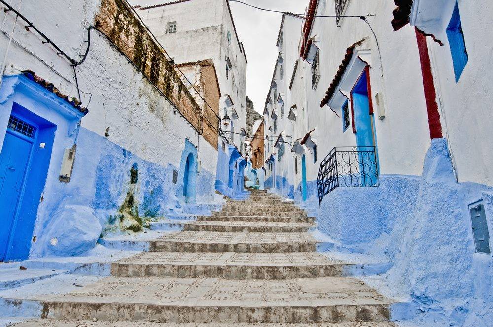 Chefchaouen is known as "the Blue Pearl" of Morocco
