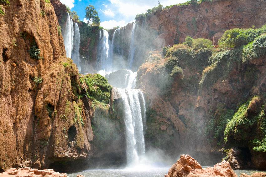 Marrakech to Ouzoud Waterfalls